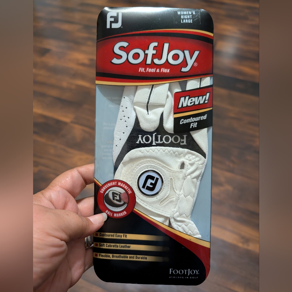 Sofjoy White Golf Glove